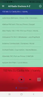 Haitian Music Radio Stations android App screenshot 1